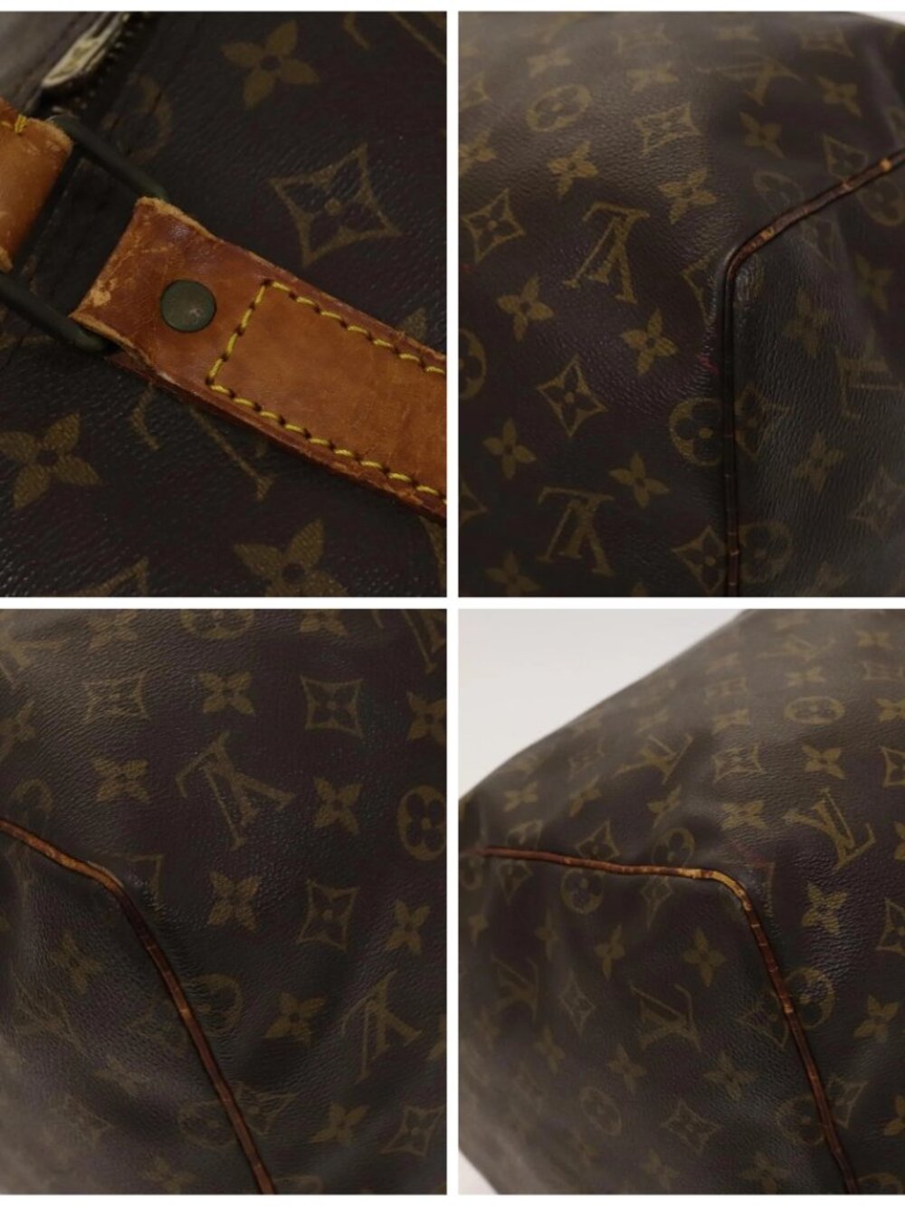 LOUIS VUITTON Monogram Keepall 55 Boston Bag - Picture 12 of 15